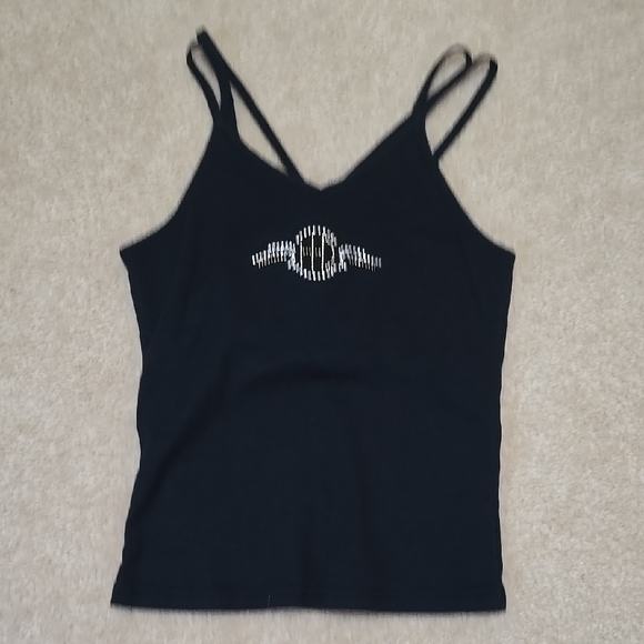 Harley-Davidson Tops - Black Strappy Women's Top